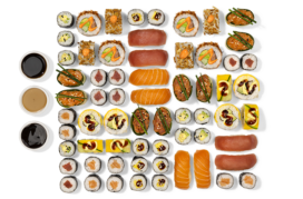 Sushi Box "Magic Sushi Love mit Sauce"